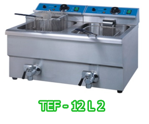 Freidora Doble Comercial